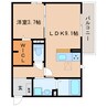 東海道本線/静岡駅 バス:9分:停歩4分 1階 築5年 1LDKの間取り