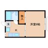東海道本線/静岡駅 バス:17分:停歩2分 2階 築46年 1Kの間取り