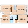 東海道本線/静岡駅 バス:28分:停歩3分 2階 築20年 3LDKの間取り