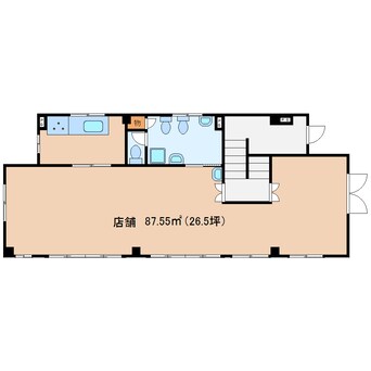 間取図 東海道本線/静岡駅 徒歩8分 1階 築9年