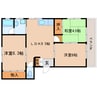 東海道本線/静岡駅 徒歩17分 2階 築43年 3LDKの間取り