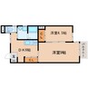 東海道本線/静岡駅 バス:21分:停歩2分 2階 築4年 2DKの間取り