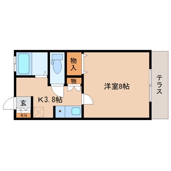 間取図 東海道本線/静岡駅 バス20分小鹿公民館前下車:停歩9分 1階 築30年