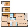 東海道本線/静岡駅 バス:11分:停歩7分 3階 築4年 2LDKの間取り
