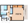 東海道本線/静岡駅 バス:9分:停歩8分 2階 築4年 1Kの間取り