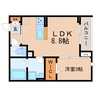 東海道本線/静岡駅 徒歩11分 2階 築4年 1LDKの間取り