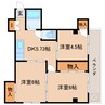 東海道本線/東静岡駅 徒歩19分 3階 築39年 3DKの間取り