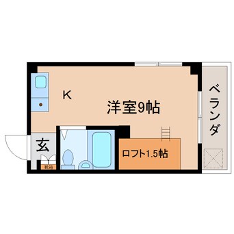 間取図 東海道本線/静岡駅 バス23分静大片山下車:停歩4分 1階 築34年