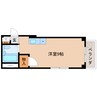 東海道本線/静岡駅 バス:23分:停歩4分 4階 築35年 1Rの間取り