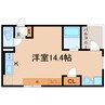 東海道本線/東静岡駅 徒歩14分 3階 築4年 1Rの間取り