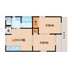 東海道本線/静岡駅 バス:16分:停歩6分 1階 築19年 2LDKの間取り
