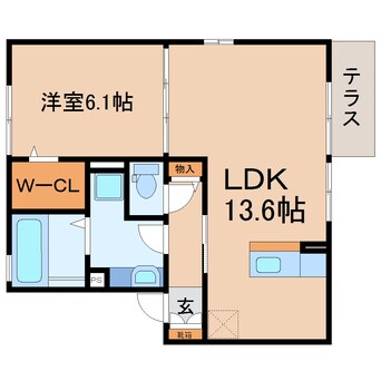 間取図 東海道本線/藤枝駅 バス8分瀬古下車:停歩3分 1階 築11年