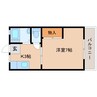 東海道本線/静岡駅 バス:7分:停歩5分 2階 築38年 1Kの間取り