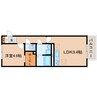 東海道本線/静岡駅 バス:26分:停歩3分 2階 築3年 1LDKの間取り