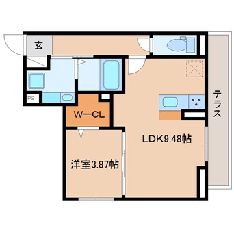 間取図 東海道本線/藤枝駅 徒歩11分 1階 築3年