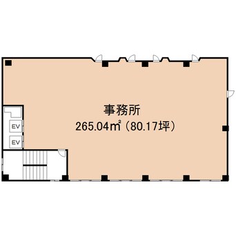 間取図 東海道本線/静岡駅 徒歩1分 4階 築43年