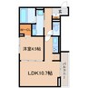 東海道本線/静岡駅 徒歩13分 3階 築浅 1LDKの間取り