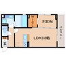 東海道本線/静岡駅 徒歩12分 3階 築浅 1LDKの間取り