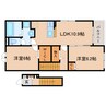 東海道本線/焼津駅 バス:8分:停歩5分 2階 築浅 2LDKの間取り