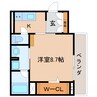 東海道本線/静岡駅 徒歩15分 1階 築浅 1Kの間取り