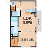 東海道本線/焼津駅 徒歩14分 1階 築浅 1LDKの間取り