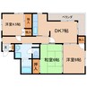 東海道本線/静岡駅 徒歩29分 2階 築39年 3DKの間取り