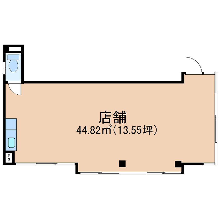 間取図 東海道本線/静岡駅 徒歩18分 2階 築37年