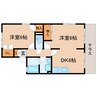 東海道本線/静岡駅 バス:16分:停歩4分 1階 築21年 2DKの間取り