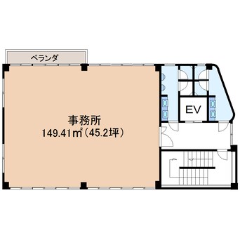 間取図 東海道本線/静岡駅 バス17分大里中学校下車:停歩3分 3階 築35年