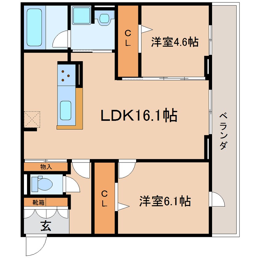 間取図 東海道本線/静岡駅 バス24分片山下車:停歩5分 1階 建築中