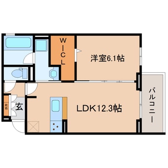 間取図 東海道新幹線（東海）/静岡駅 バス30分片山下車:停歩9分 3階 築1年