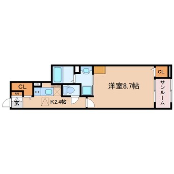 間取図 東海道本線/藤枝駅 徒歩24分 1階 建築中