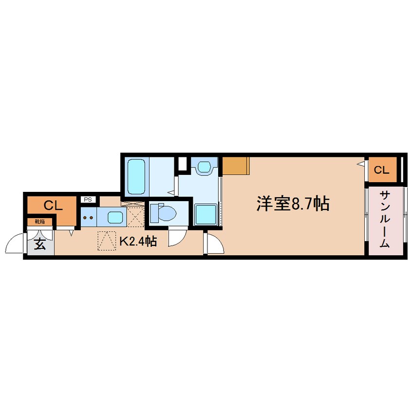 間取図 東海道本線/藤枝駅 徒歩24分 1階 1年未満