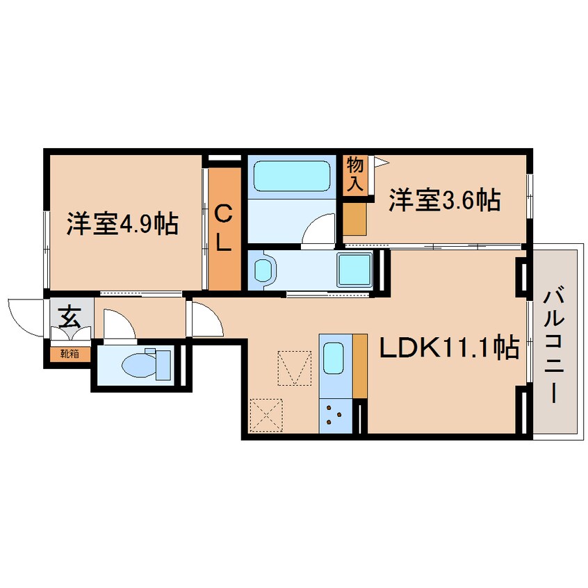 間取図 東海道本線/静岡駅 バス20分西島下車:停歩4分 1階 建築中