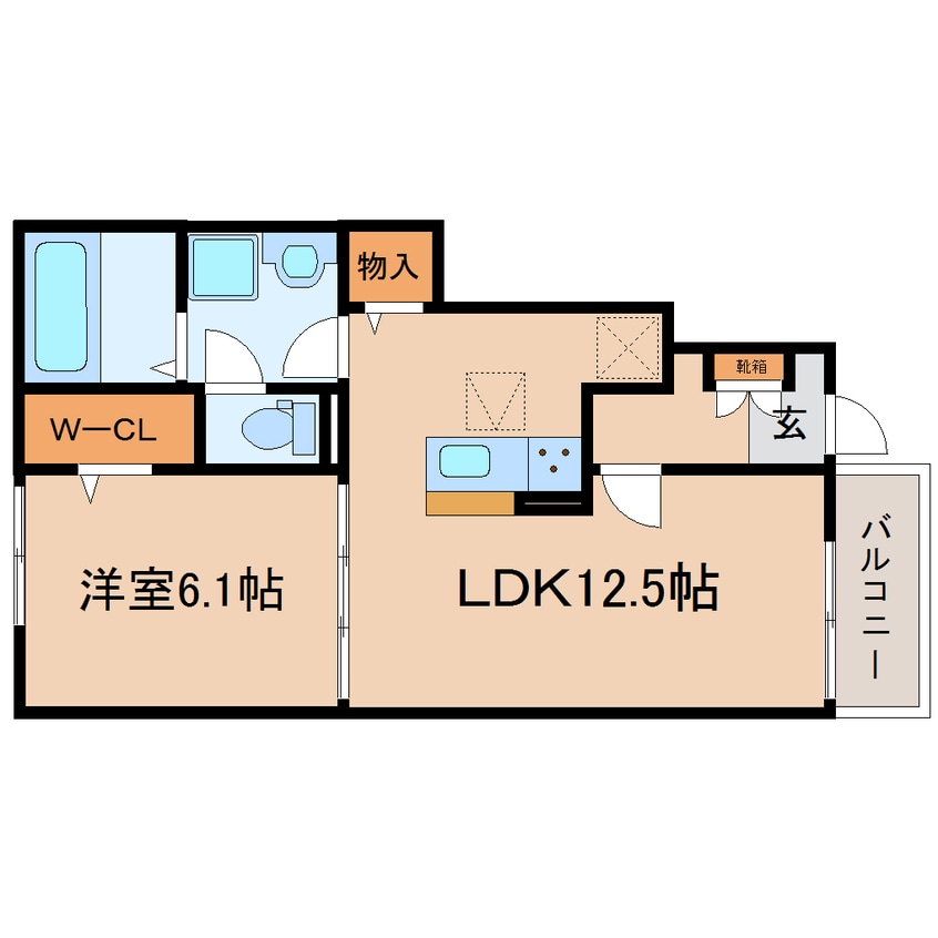 間取図 東海道本線/藤枝駅 バス8分藤枝市役所下車:停歩5分 1階 築1年