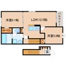 東海道本線/焼津駅 徒歩9分 2階 1年未満 2LDKの間取り
