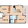 東海道本線/静岡駅 バス:12分:停歩2分 1階 築20年 3LDKの間取り