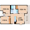 東海道本線/静岡駅 バス:12分:停歩2分 2階 築20年 3LDKの間取り