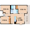東海道本線/静岡駅 バス:12分:停歩2分 2階 築20年 3LDKの間取り
