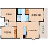 東海道本線/静岡駅 バス:12分:停歩2分 4階 築20年 3LDKの間取り