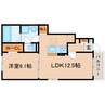 東海道本線/静岡駅 バス:22分:停歩6分 1階 1年未満 1LDKの間取り