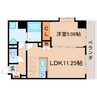 東海道本線/静岡駅 徒歩15分 6階 築15年 1LDKの間取り