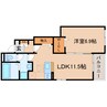 東海道本線/西焼津駅 徒歩14分 1階 1年未満 1LDKの間取り