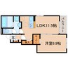 東海道本線/西焼津駅 徒歩14分 1階 1年未満 1LDKの間取り