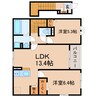 東海道本線/藤枝駅 バス:18分:停歩5分 2階 1年未満 2LDKの間取り