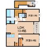 東海道本線/藤枝駅 バス:18分:停歩5分 2階 1年未満 2LDKの間取り