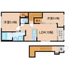 東海道本線/焼津駅 徒歩18分 2階 1年未満 2LDKの間取り