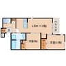 東海道本線/東静岡駅 徒歩4分 2階 建築中 2LDKの間取り