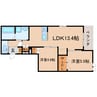 東海道本線/東静岡駅 徒歩4分 3階 1年未満 2LDKの間取り