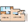 東海道本線/藤枝駅 バス:10分:停歩8分 1階 1年未満 1LDKの間取り